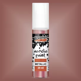 Metál akrilfesték VÖRÖSRÉZ  20ml | Pentart