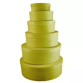   Háncs doboz szett ovális 6 darabos 23cm x 17,5cm x 8,5cm (a legnagyobb doboz)