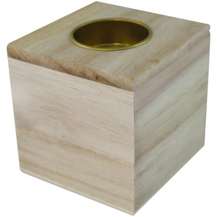 Mécsestartó kocka