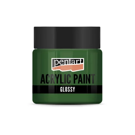 Fényes akrilfesték ZÖLD 50ml | Pentart