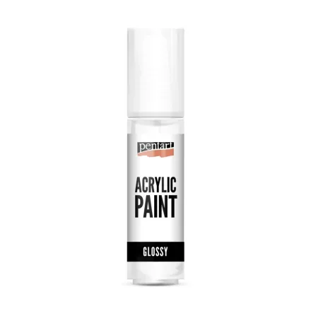 Fényes akrilfesték FEHÉR 20ml | Pentart