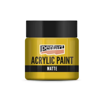 Matt akrilfesték - NAPSÁRGA 50ml | Pentart