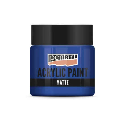Matt akrilfesték - KÉK 50ml | Pentart