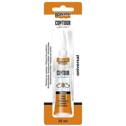 Kontúrozó narancs 20ml | Pentart 