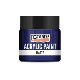 Matt akrilfesték - SÖTÉTKÉK 50ml | Pentart