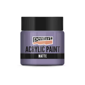 Matt akrilfesték - VILÁGOSLILA 50ml | Pentart