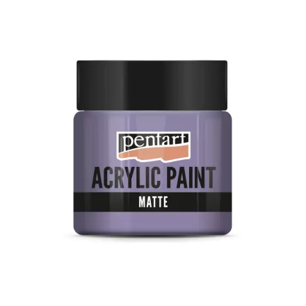 Matt akrilfesték - VILÁGOSLILA 50ml | Pentart