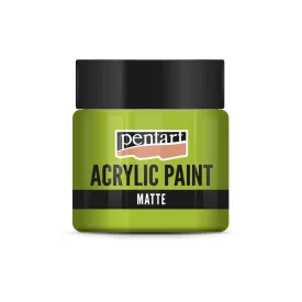 Matt akrilfesték - ALMAZÖLD 50ml | Pentart