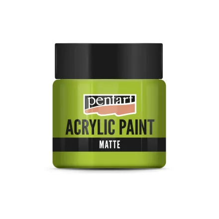 Matt akrilfesték - ALMAZÖLD 50ml | Pentart