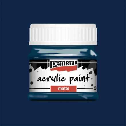 Matt akrilfesték - INDIGÓKÉK 50ml | Pentart