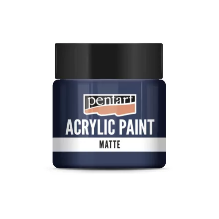 Matt akrilfesték - INDIGÓKÉK 50ml | Pentart