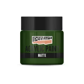 Matt akrilfesték - FENYŐZÖLD 50ml | Pentart