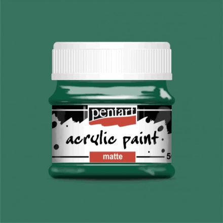 Matt akrilfesték - FENYŐZÖLD 50ml | Pentart