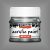 Metál akrilfesték ROKOKÓ EZÜST  50ml | Pentart