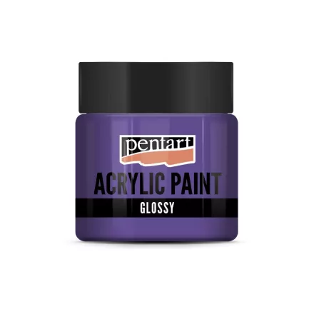 Fényes akrilfesték IBOLYALILA 50ml | Pentart