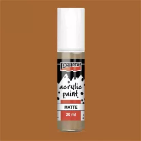 Matt akrilfesték - MOGYORÓ 20ml | Pentart