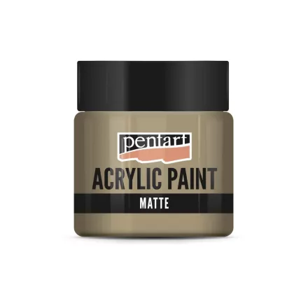 Matt akrilfesték - MOGYORÓ 50ml | Pentart