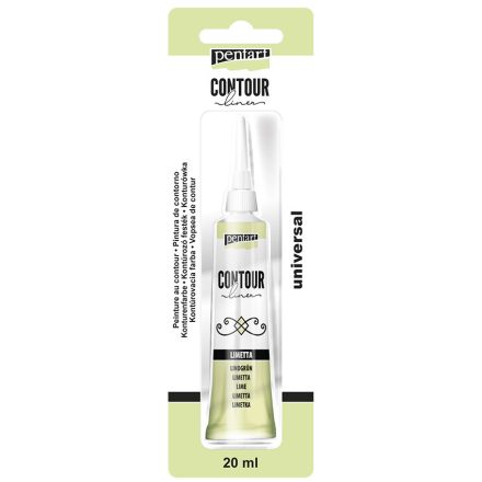 Kontúrozó limetta 20ml | Pentart 