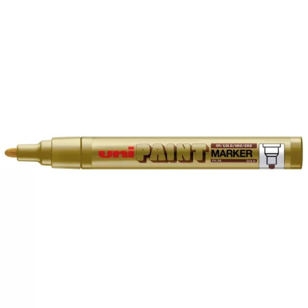 UNI PX-20 lakkfilc - arany 1,8-2,2mm