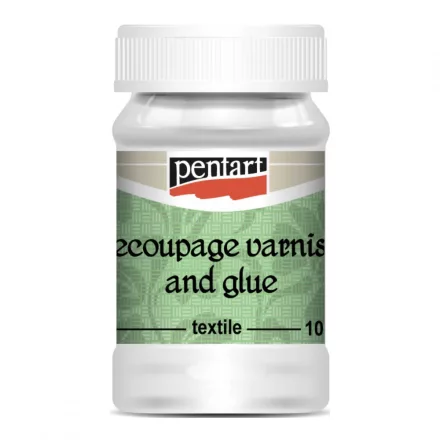 Decoupage ragasztólakk TEXTILRE 100ml Pentart