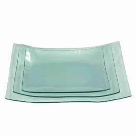 Hullámos szélű tál 25x25cm