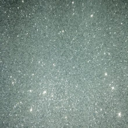 Öntapadós glitteres / csillámos dekorgumi, 20cm x 30cm ezüst