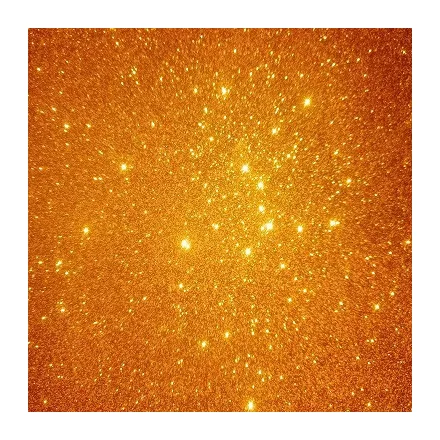 Öntapadós glitteres / csillámos dekorgumi, 20cm x 30cm réz