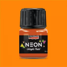 Neon színű akrilfesték NARANCS 30ml | Pentart