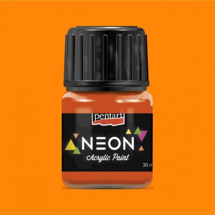 Neon színű akrilfesték NARANCS 30ml | Pentart