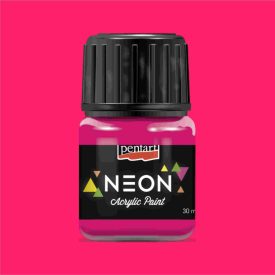 Neon színű akrilfesték PINK 30ml | Pentart Neon színű akrilfesték PINK 30ml | Pentart