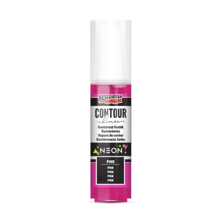 Kontúrozó neon pink 20ml | Pentart 