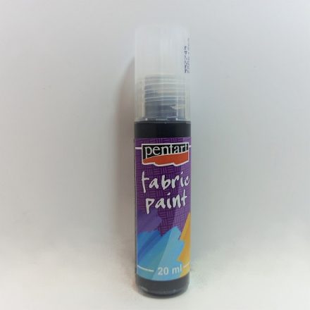 Textilfesték fekete 20ml | Pentart 