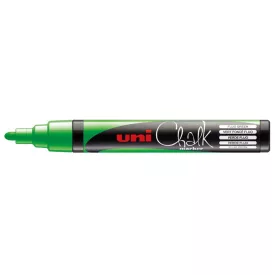 Uni kréta filc - zöld vékony hegyű