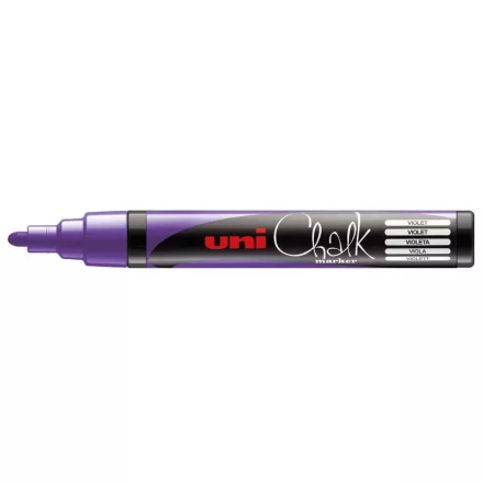 Uni kréta filc - lila vékony hegyű