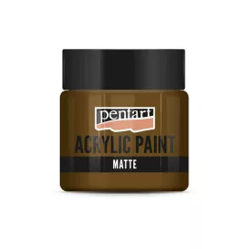 Matt akrilfesték - GESZTENYE 50ml | Pentart