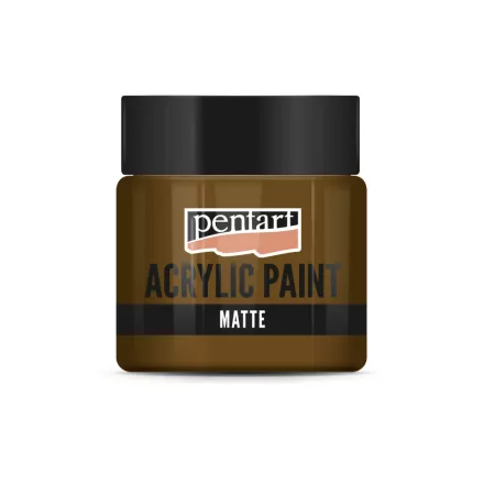 Matt akrilfesték - GESZTENYE 50ml | Pentart