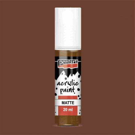 Matt akrilfesték - GESZTENYE 20ml | Pentart