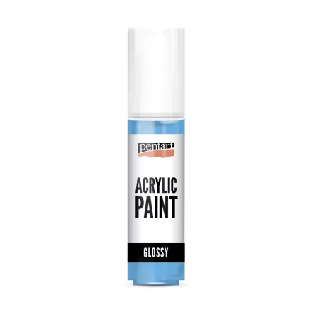 Fényes akrilfesték VILÁGOSKÉK 20ml | Pentart