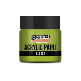 Fényes akrilfesték ALMAZÖLD 50ml | Pentart