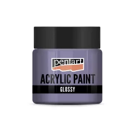 Fényes akrilfesték VILÁGOSLILA 50ml | Pentart