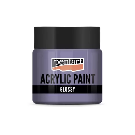 Fényes akrilfesték VILÁGOSLILA 50ml | Pentart