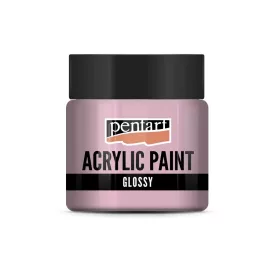 Fényes akrilfesték RÓZSASZÍN 50ml | Pentart