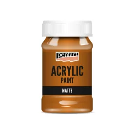 Matt akrilfesték - NARANCS 100ml | Pentart