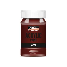 Matt akrilfesték - BORDÓ 100ml | Pentart