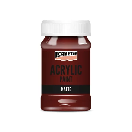 Matt akrilfesték - BORDÓ 100ml | Pentart