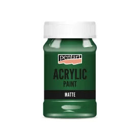 Matt akrilfesték - ZÖLD 100ml | Pentart