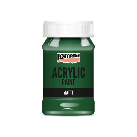 Matt akrilfesték - ZÖLD 100ml | Pentart