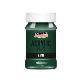 Matt akrilfesték - FENYŐZÖLD 100ml | Pentart
