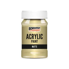Matt akrilfesték - TEJESKÁVÉ 100ml | Pentart