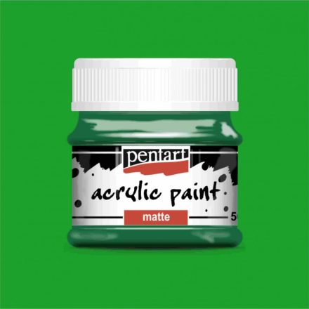 Matt akrilfesték - ZÖLD 50ml | Pentart